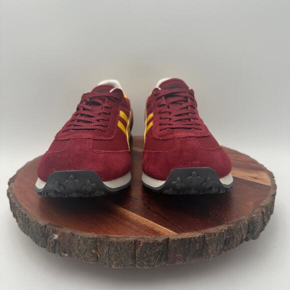 Onitsuka Tiger Mens EDR 78 Red Suede Yellow 1183B395 EUC Size 42 EU 8.5 US - Picture 2 of 9